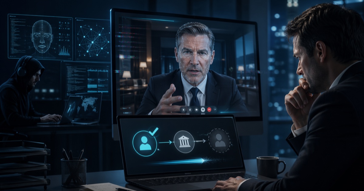 Deepfake-CEO-Fraud: KI-generierter Videocall täuscht Mitarbeiter über eine scheinbare Zahlungsfreigabe