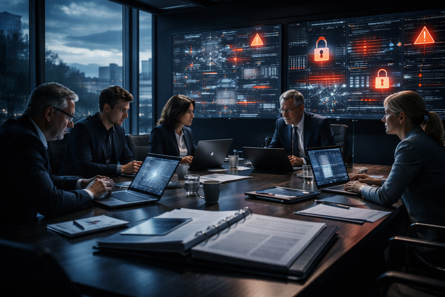 Vorstand im Krisenmodus nach Ransomware-Angriff